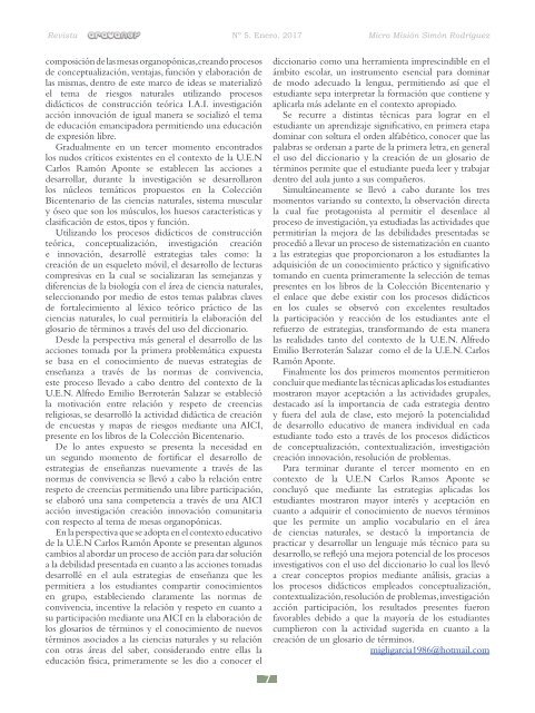 Revista Arawaney Nº 5