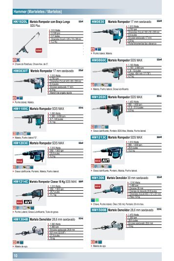 Hammer (Marteletes / Martelos) 10 - Comercial FERP