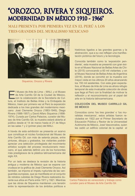 Revista Arte y Artistas edición Abril 2017