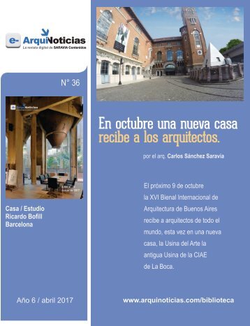 En octubre una nueva casa recibe a los arquitectos por Carlos Sánchez Saravia