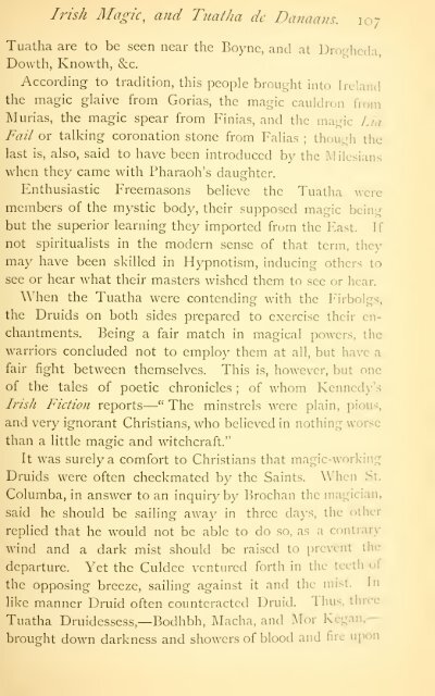 Irish Druids and Old Irish Religions