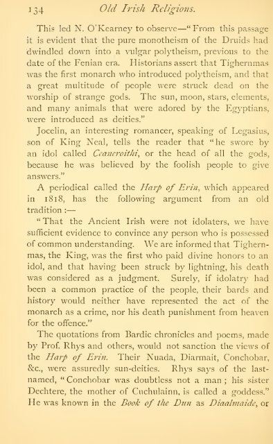 Irish Druids and Old Irish Religions