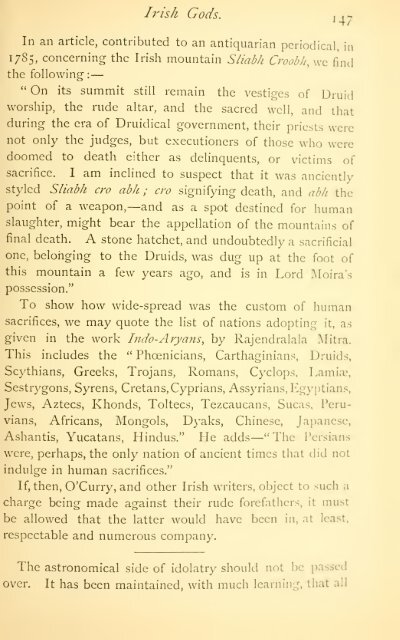 Irish Druids and Old Irish Religions