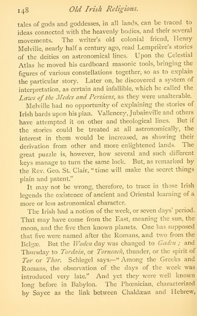 Irish Druids and Old Irish Religions