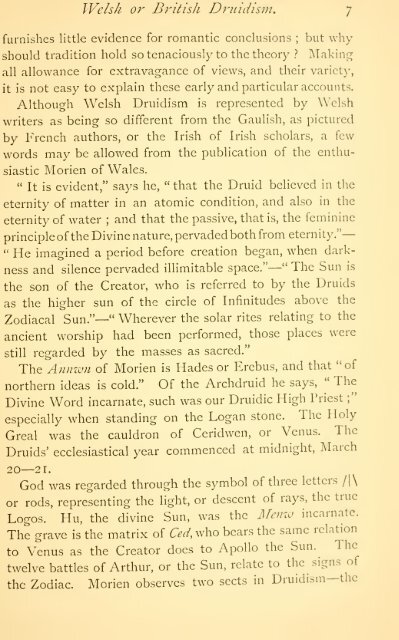 Irish Druids and Old Irish Religions