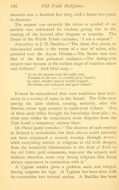 Irish Druids and Old Irish Religions