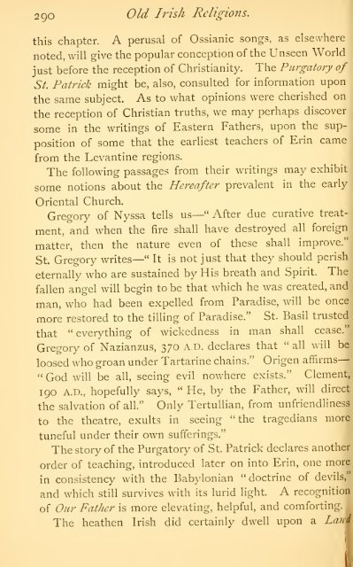 Irish Druids and Old Irish Religions