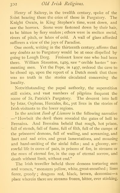 Irish Druids and Old Irish Religions