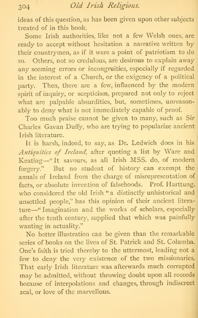 Irish Druids and Old Irish Religions