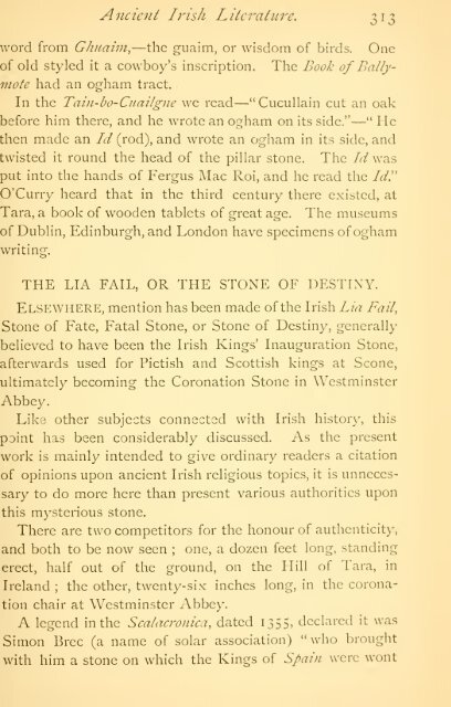 Irish Druids and Old Irish Religions