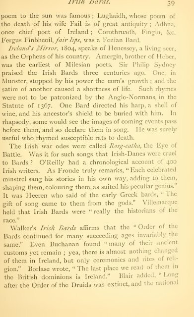 Irish Druids and Old Irish Religions