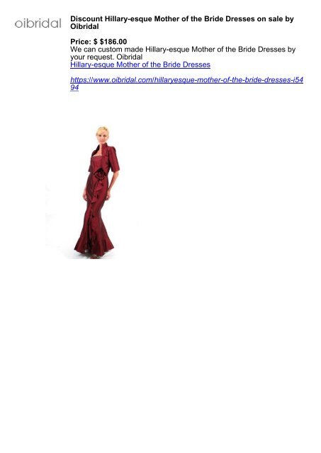 mother of the bride dresses sale