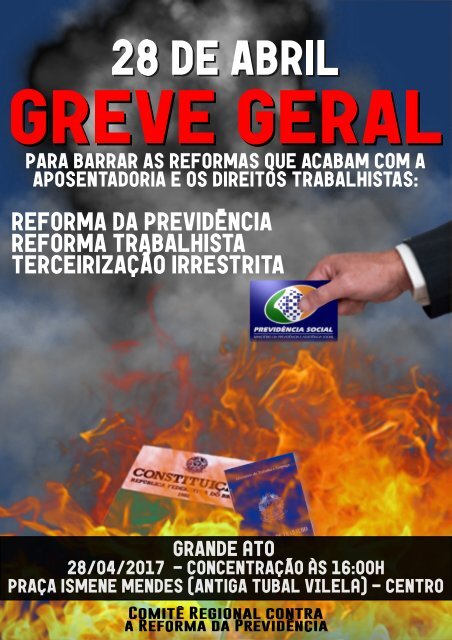 PANFLETO GREVE GERAL