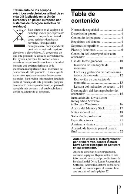 Sony MRW62E-S2 - MRW62E-S2 Istruzioni per l'uso Spagnolo