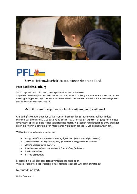 PFL Brochure