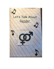 Let's Talk About Gender