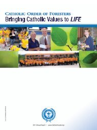 FundRaising - Catholic Order of Foresters