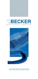 15613 Telefonverzeichnis_d:BECKER - Becker Stahl-Service GmbH