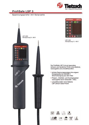 ProfiSafe LSP 3 - bei Tietzsch