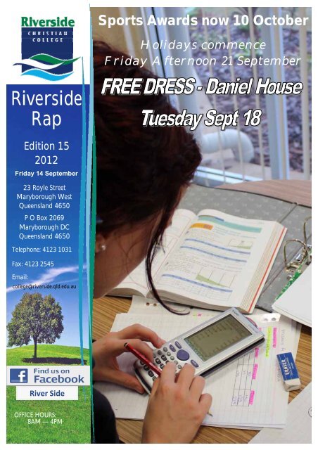 GENERAL News - Riverside Christian College