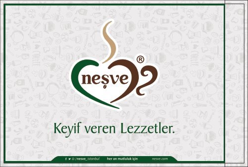 YATAY MASA MENÜSÜ ( NEŞVE )