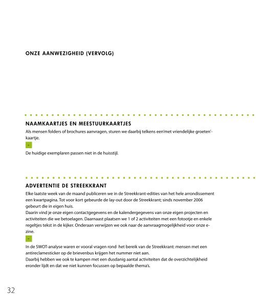 Communicatieplan 2007-2010 Vormingplus Kempen