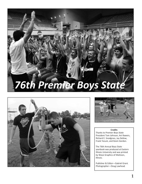 76th Premier Boys State - Eastern Illinois University