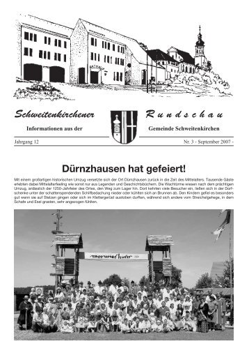 Rundschau 03/2007 - Gemeinde Schweitenkirchen