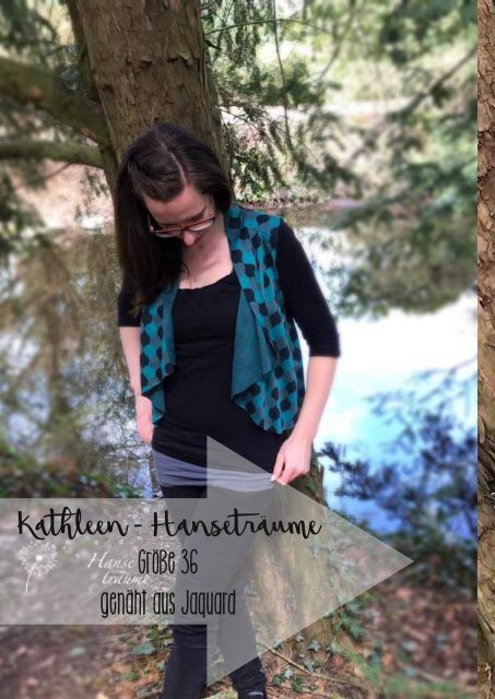 LOOKBOOK Wildblume - Jacke oder Weste - Größe 34-52