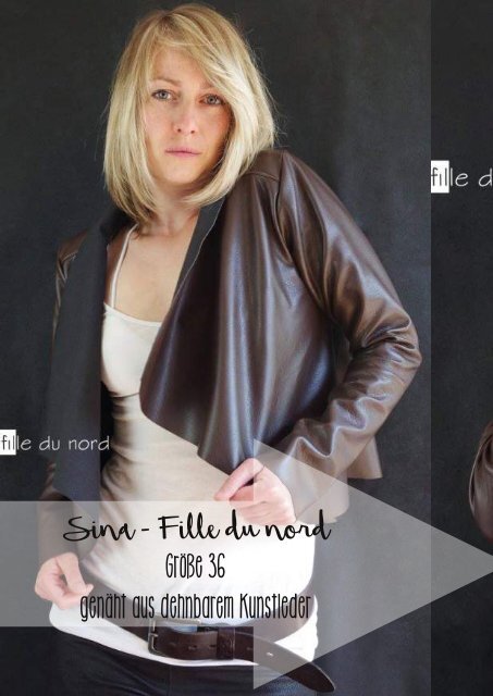 LOOKBOOK Wildblume - Jacke oder Weste - Größe 34-52