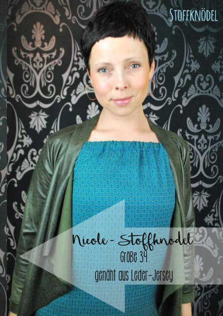 LOOKBOOK Wildblume - Jacke oder Weste - Größe 34-52