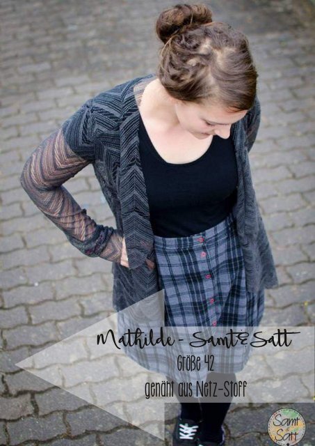 LOOKBOOK Wildblume - Jacke oder Weste - Größe 34-52