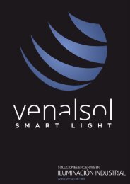 Catalogo iluminación led industrial - Venalsol ® 2017