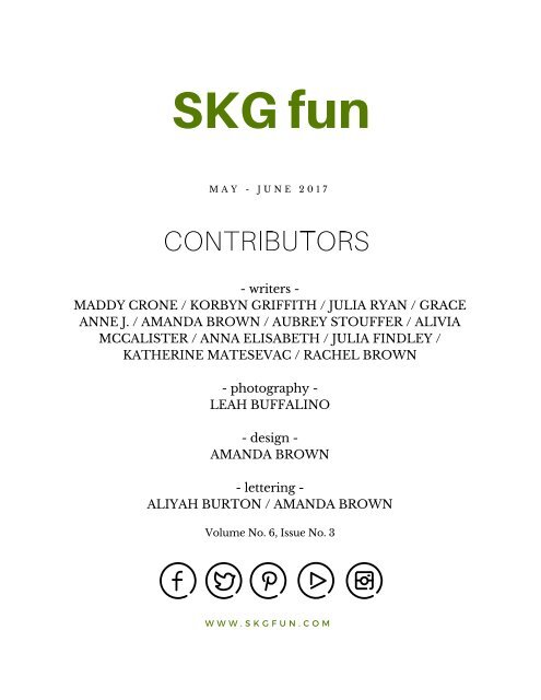 SKGfun Fantasy Edition (May/June)