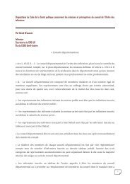 Dispositions du Code de la Santé publique concernant les missions et prérogatives du conseil de l’Ordre des infirmiers