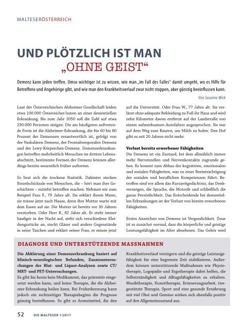 Die Malteser-Zeitung 1/2017