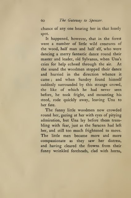 The Gateway to Spenser. Tales Retold by Emily Underdown from The Faerie Queene of Edmund Spenser (1913)