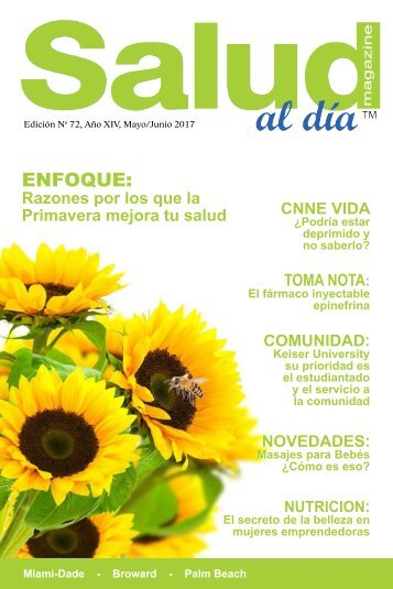 SALUD al dia magazine #72