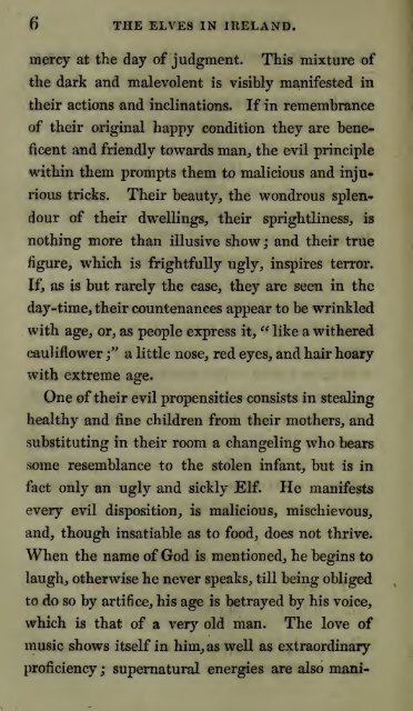 Fairy Legends and Traditions by Thomas Crofton Croker [1825]