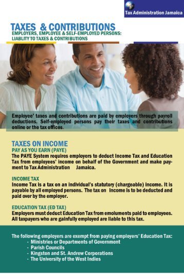 Taxes and Contributions - Tax Administration Jamaica (TAJ)