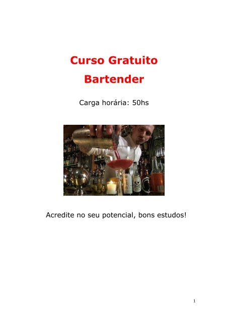 Curso_Bartender