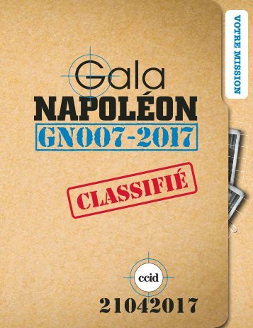 Cahier des lauréats Gala Napoleon 2017interactif