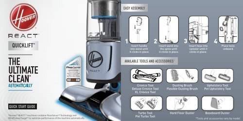 trade; Upright Vacuum - UH73300 - Manual
