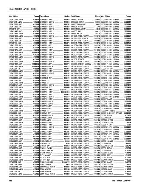 SeAL INTerChANGe GuIde Pa