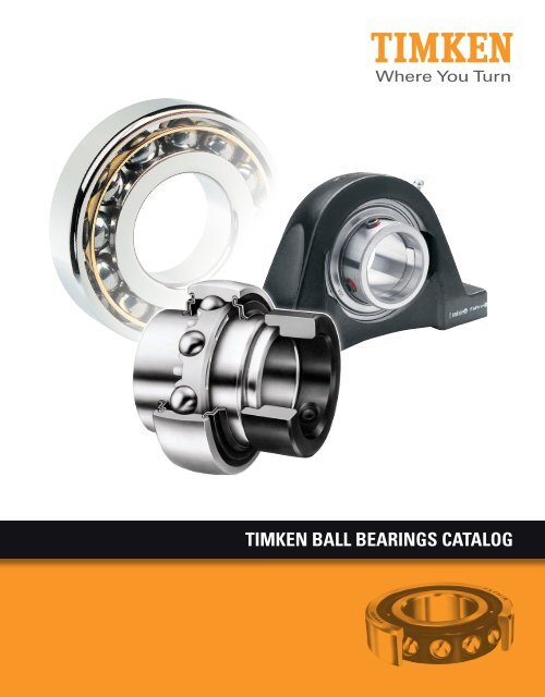 Ball Bearings Catalog - Timken