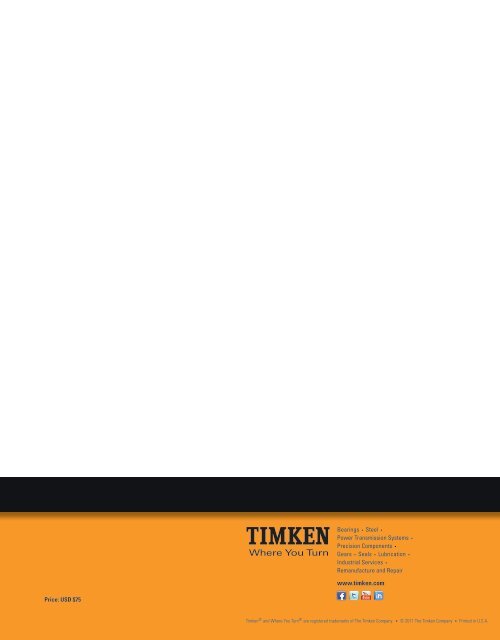 Ball Bearings Catalog - Timken