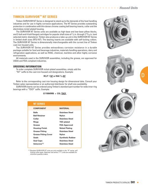 Ball Bearings Catalog - Timken