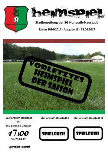 SGHoHaHeimspielAusgabe13