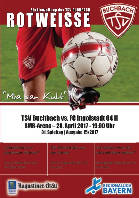 Stadionzeitung TSV Buchach - FC Ingolstadt 04 II