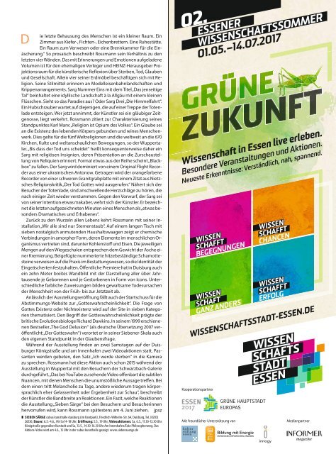 HEINZ Magazin Essen 05-2017